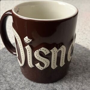 Brown Ceramic Lettered Disneyland Coffee Mug - Home Dining